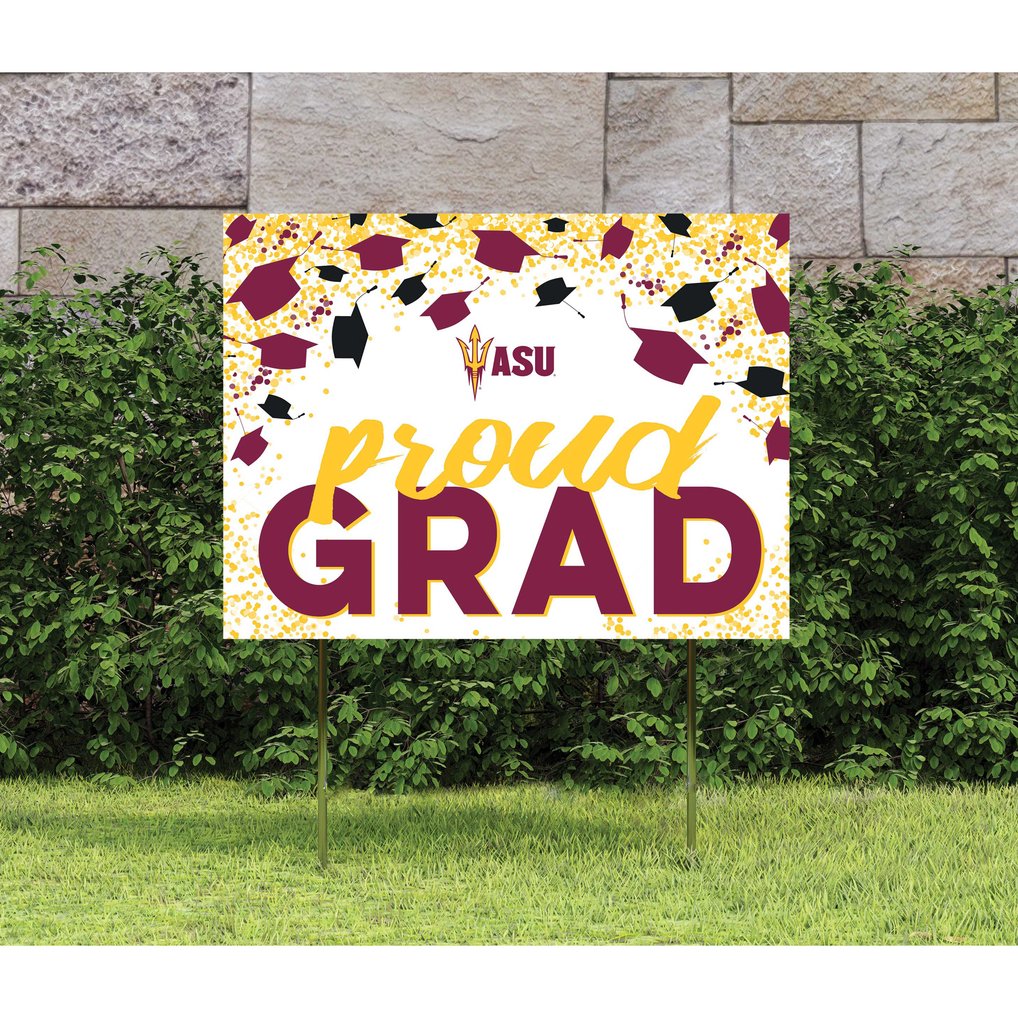 Arizona State Sun Devils 18'' x 24'' Grad Yard Sign