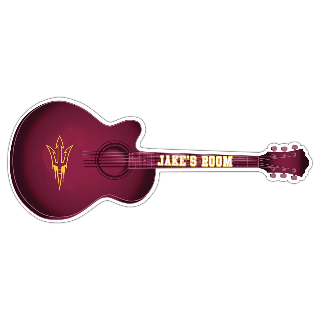 Arizona State Sun Devils 24" Customizable Guitar Sign