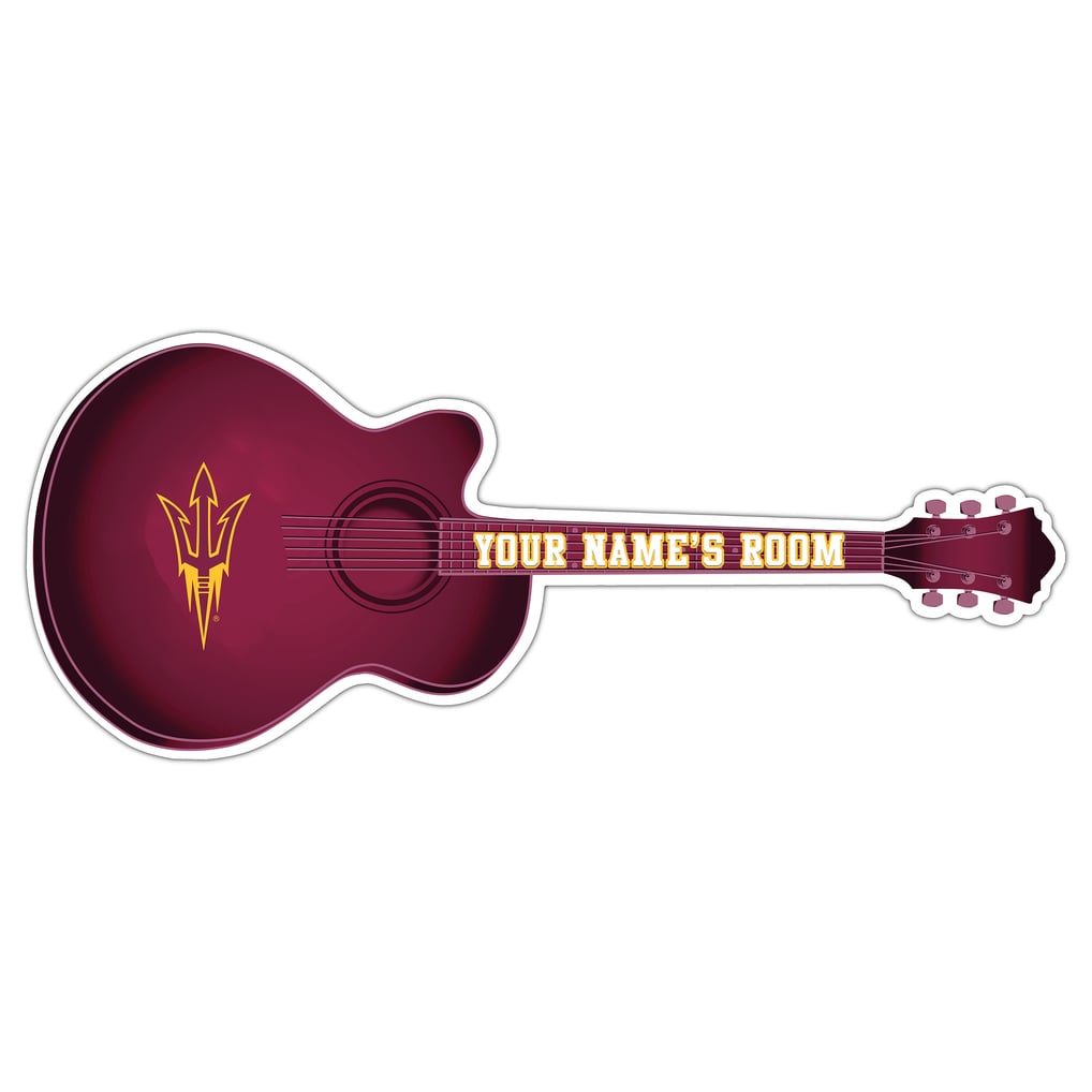 Arizona State Sun Devils 24" Customizable Guitar Sign