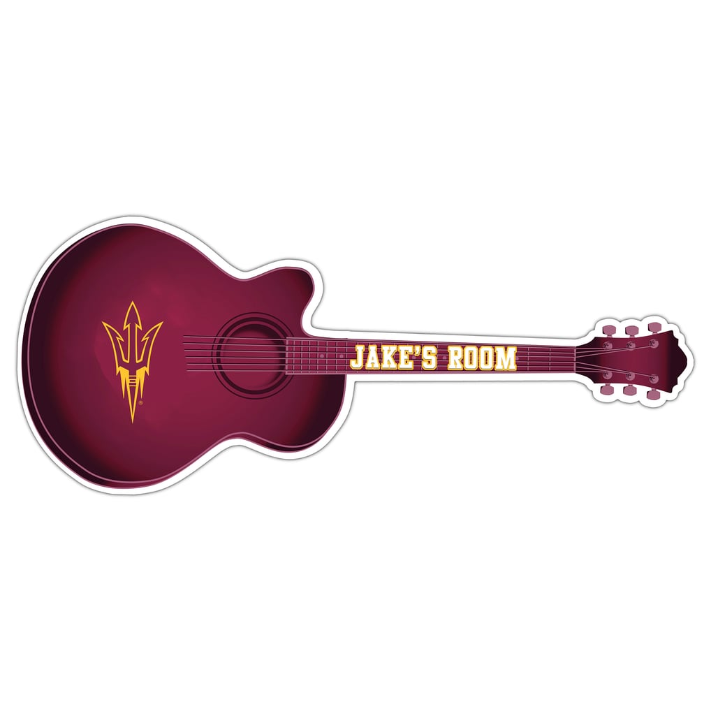 Arizona State Sun Devils 24" Customizable Guitar Sign