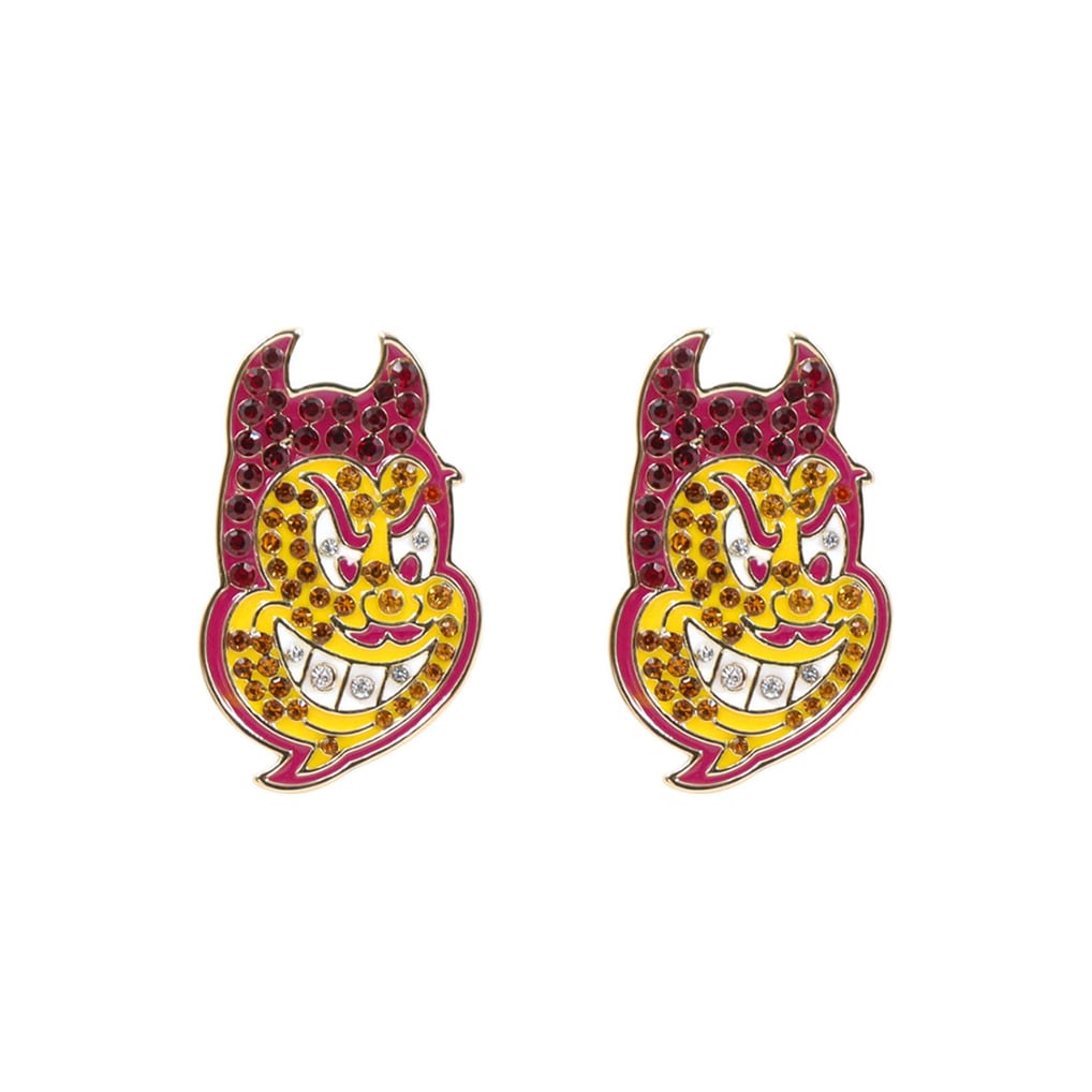 Arizona State Sun Devils Brianna Cannon Pavé Logo Stud Earrings