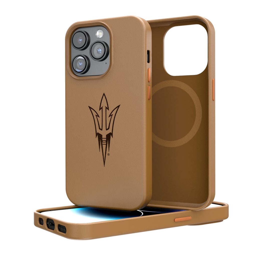 Arizona State Sun Devils iPhone Magnetic Bump Case - Brown