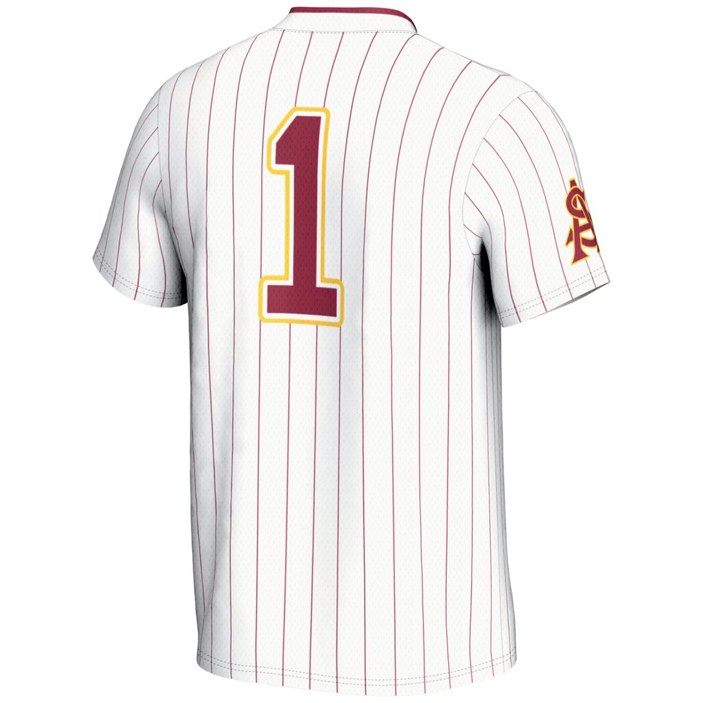 #1 Arizona State Sun Devils GameDay Greats Lightweight Softball Jersey - White