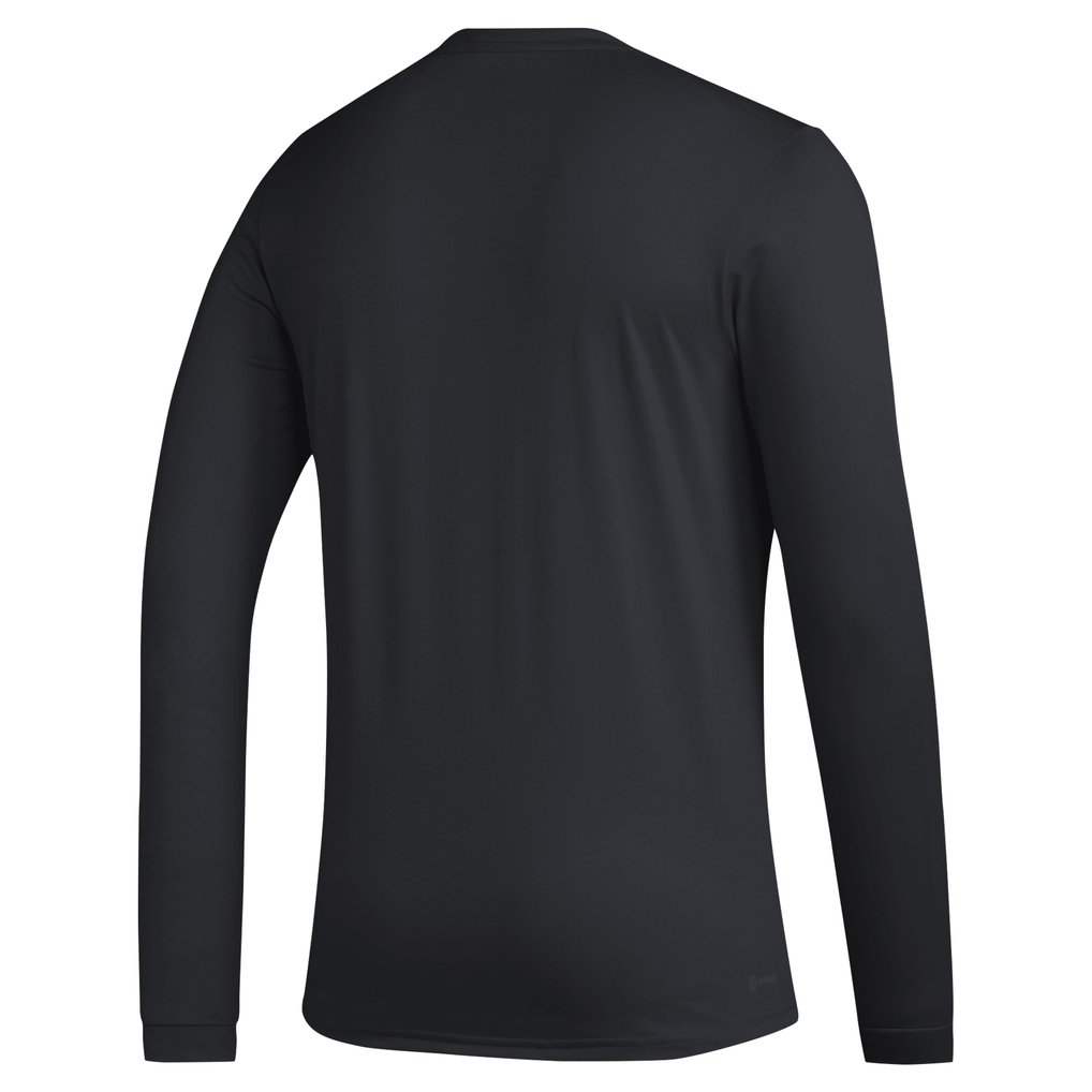 Arizona State Sun Devils adidas Primary Locker Logo Pre-Game Long Sleeve T-Shirt - Black