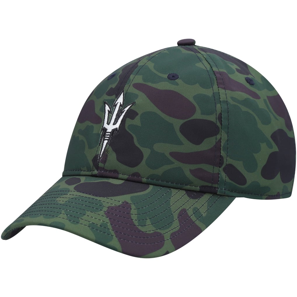 Arizona State Sun Devils adidas Military Appreciation Slouch Primegreen Adjustable Hat - Camo