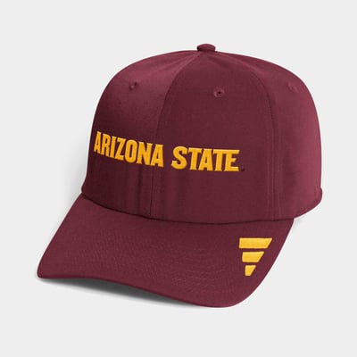Arizona State Sun Devils adidas 2026 Sideline Slouch Adjustable Hat - Maroon