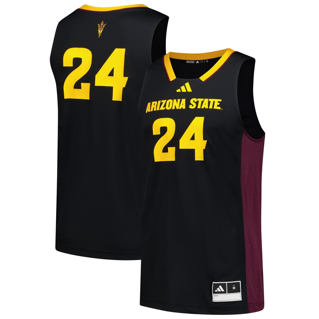 #24 Arizona State Sun Devils adidas Replica Swingman Jersey - Black