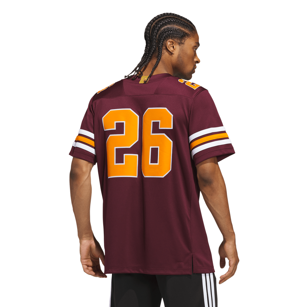 #26 Arizona State Sun Devils adidas Roses & Devils Premier Strategy Jersey - Maroon