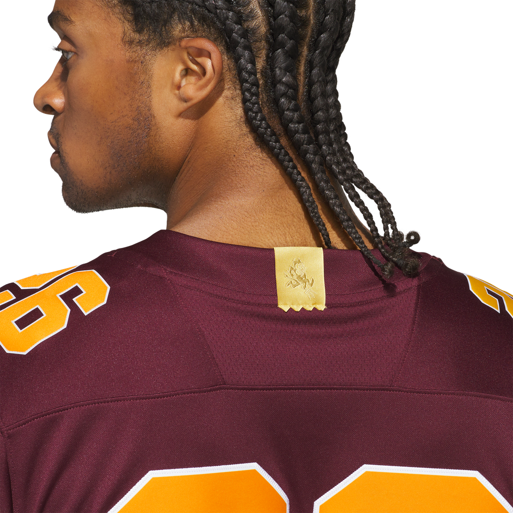 #26 Arizona State Sun Devils adidas Roses & Devils Premier Strategy Jersey - Maroon