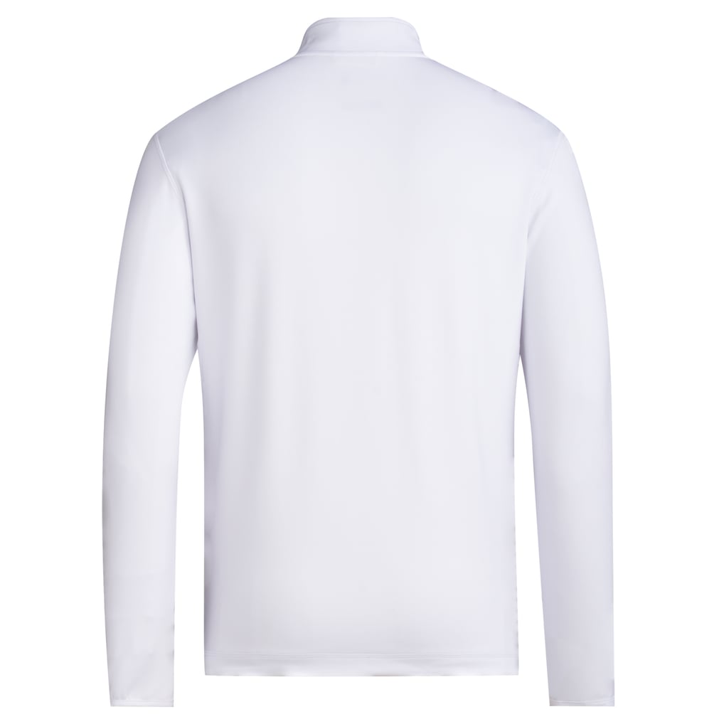Arizona State Sun Devils adidas Wear Pink Quarter-Zip Pullover - White