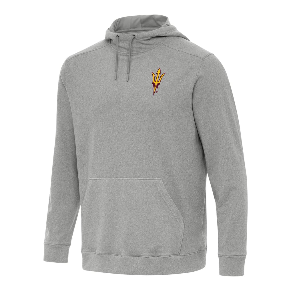 Arizona State Sun Devils Antigua Cloud Pullover Hoodie - Heather Gray