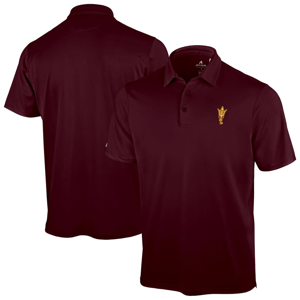 Arizona State Sun Devils Antigua Unshakeable Solid Polo - Maroon