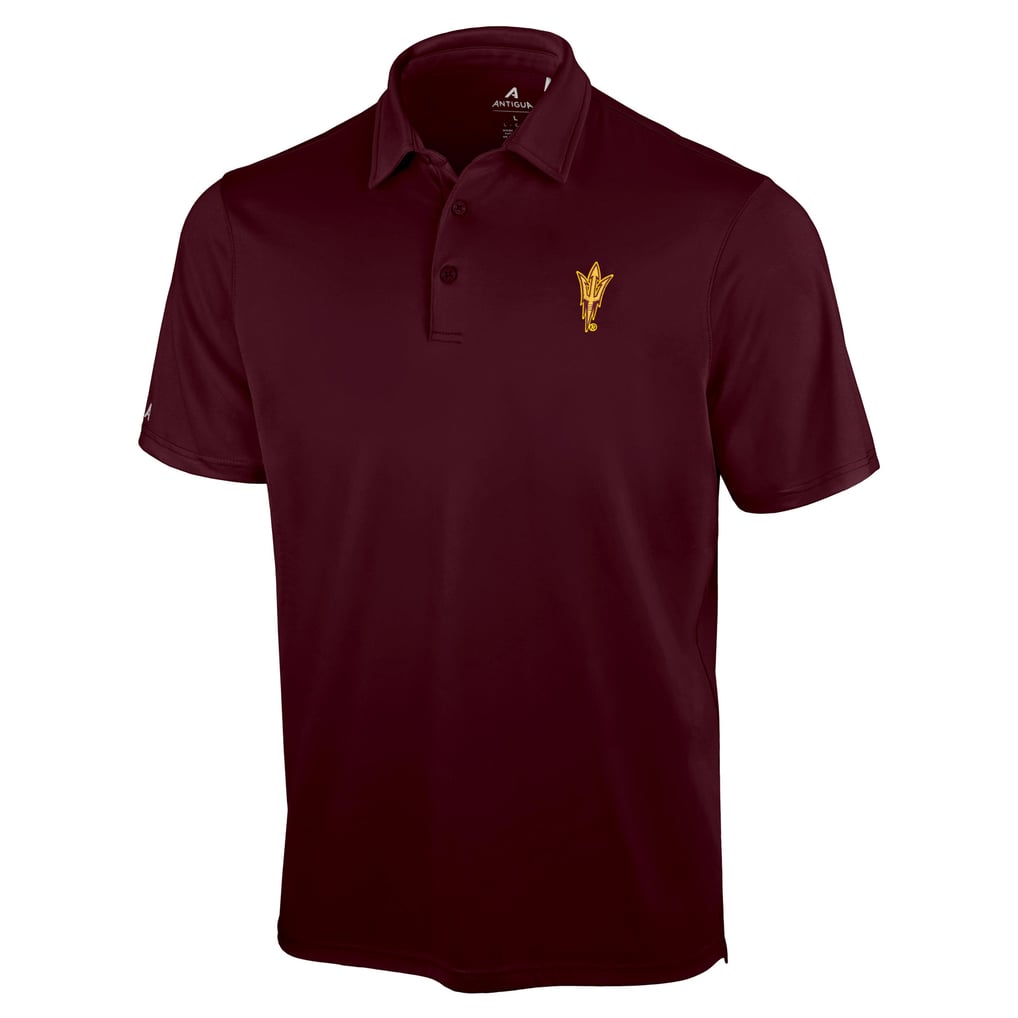 Arizona State Sun Devils Antigua Unshakeable Solid Polo - Maroon