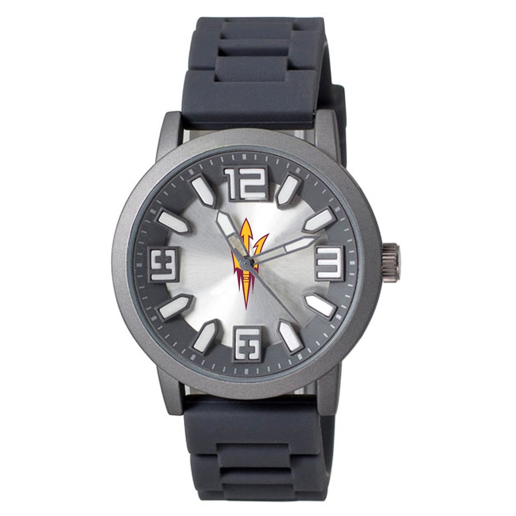 Arizona State Sun Devils Enigma Silicone Strap Watch - Black