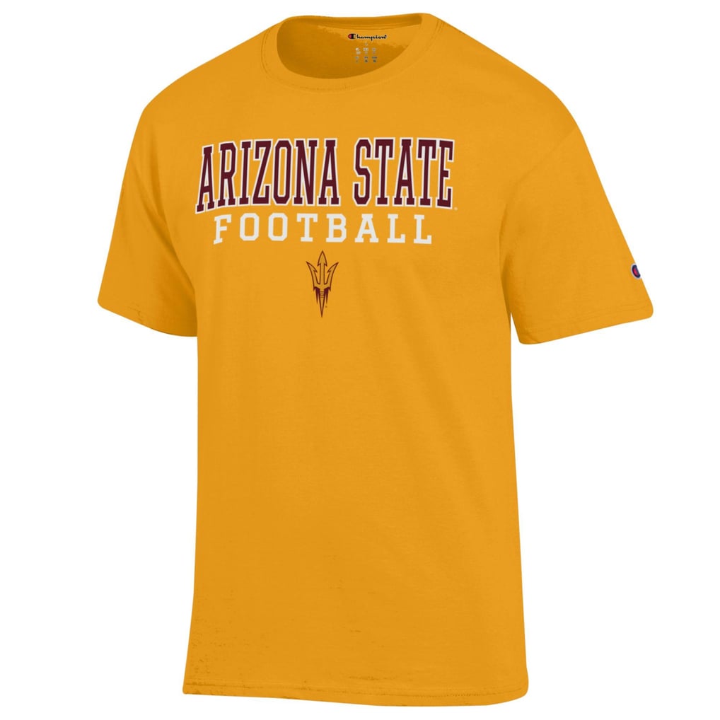 Arizona State Sun Devils Champion Football Stack  T-Shirt - Gold