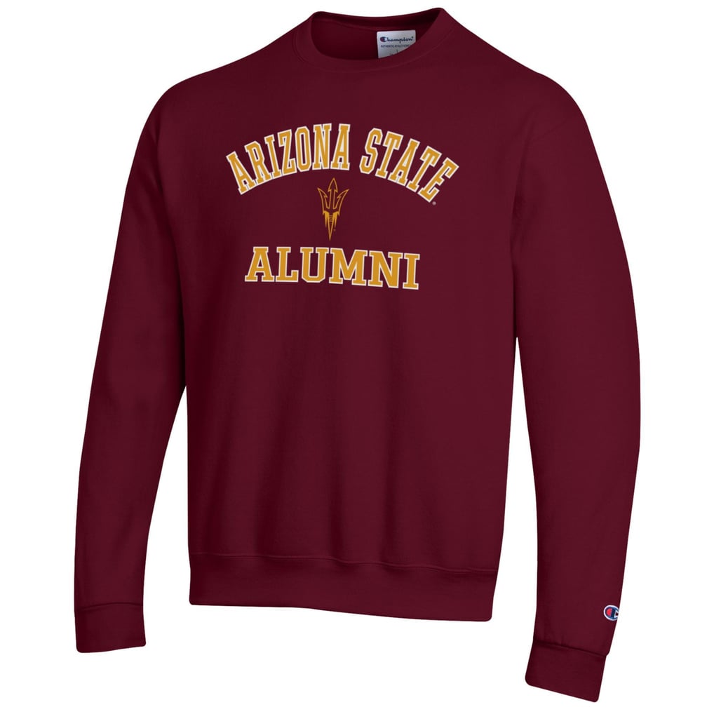  Arizona State Sun Devils Champion Alumni Logo Arch Pullover Sweatshirt - Maroon