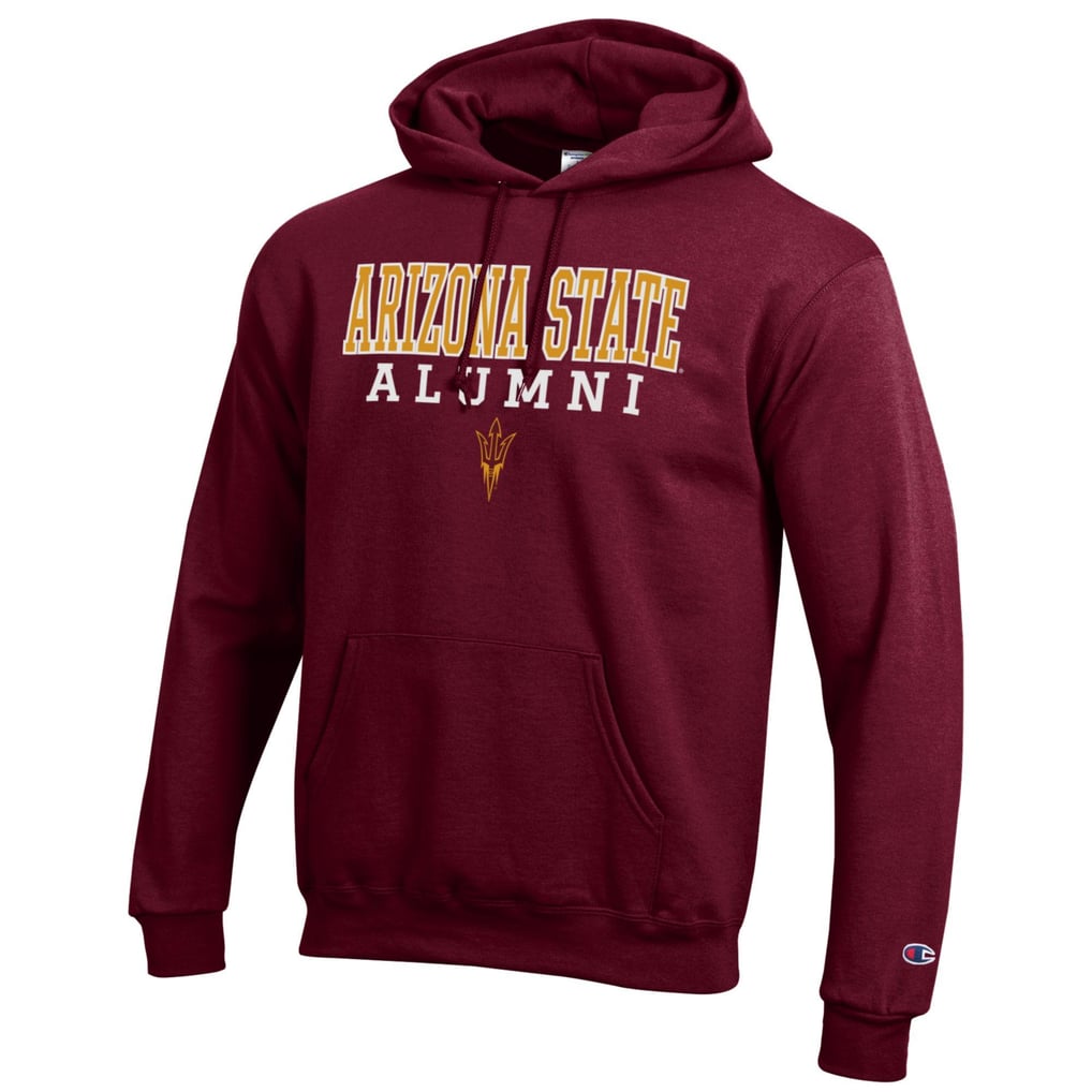  Arizona State Sun Devils Champion Alumni Logo Stack Pullover Hoodie - Maroon