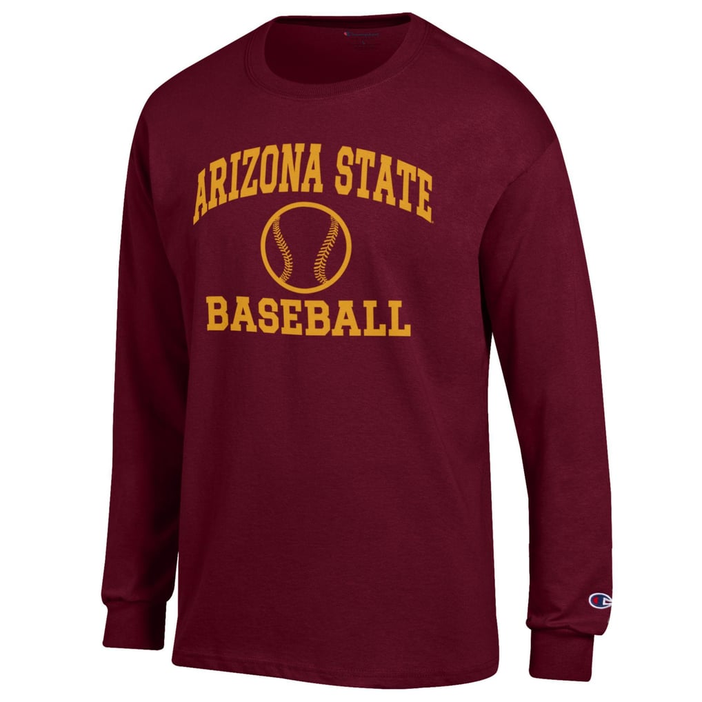 Arizona State Sun Devils Champion Baseball Icon Long Sleeve T-Shirt - Maroon