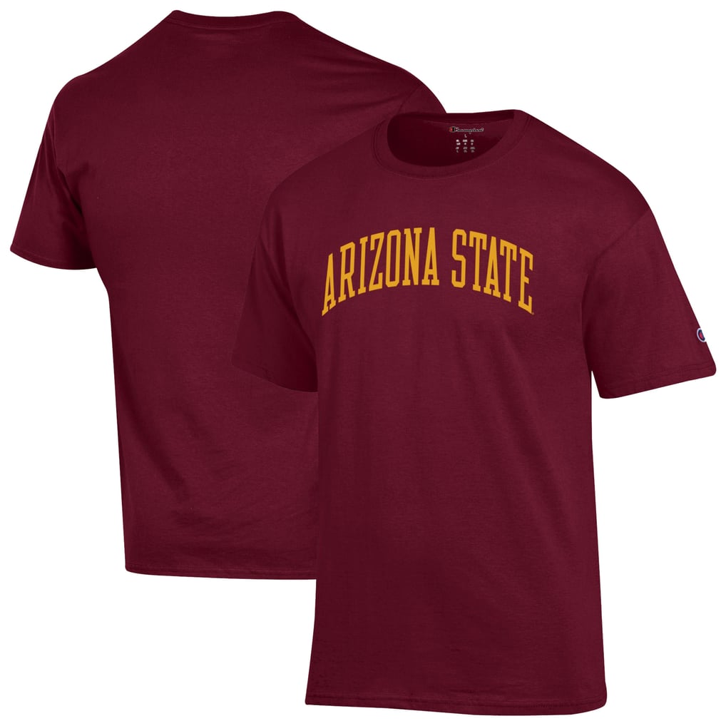  Arizona State Sun Devils Champion Basic Arch T-Shirt - Maroon