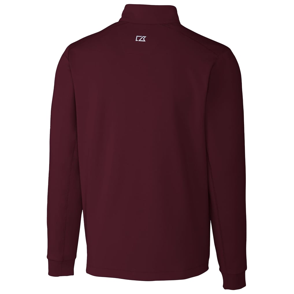 Arizona State Sun Devils Cutter & Buck Traverse Stretch Quarter Zip-Pullover Top - Maroon