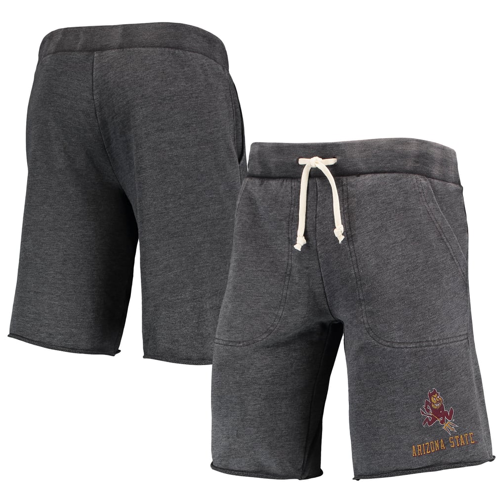 Arizona State Sun Devils Alternative Apparel Victory Lounge Shorts - Heathered Black