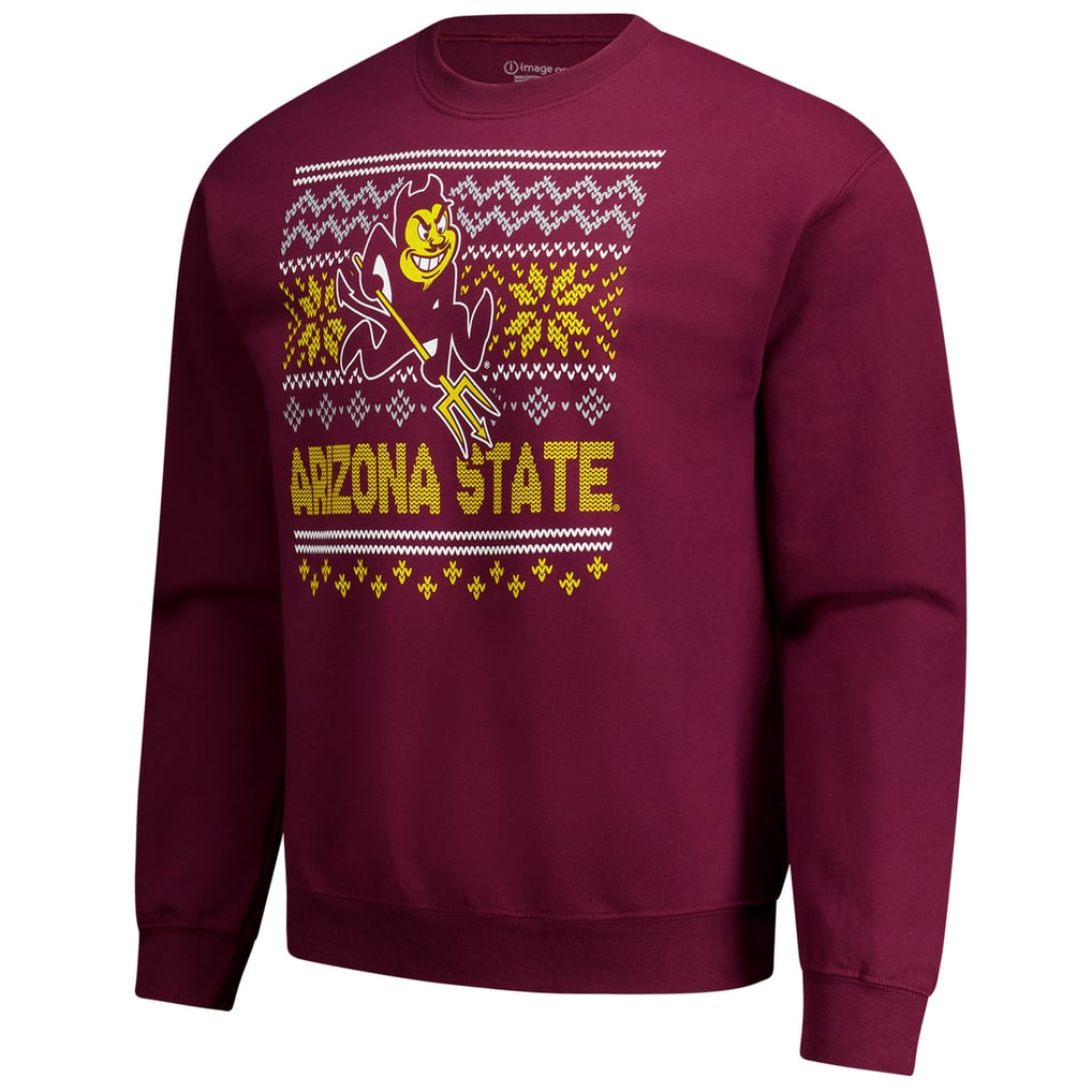  Arizona State Sun Devils Holiday Fleece Sweatshirt - Maroon