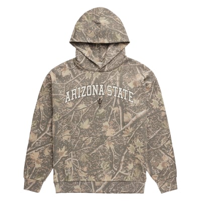  Arizona State Sun Devils Uscape Apparel Back Bay Fleece Hoodie - Camo