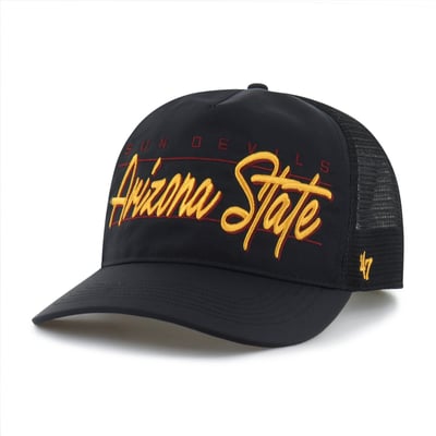 Arizona State Sun Devils '47 Unisex brrr° Condor Mesh Hitch Adjustable Hat - Black