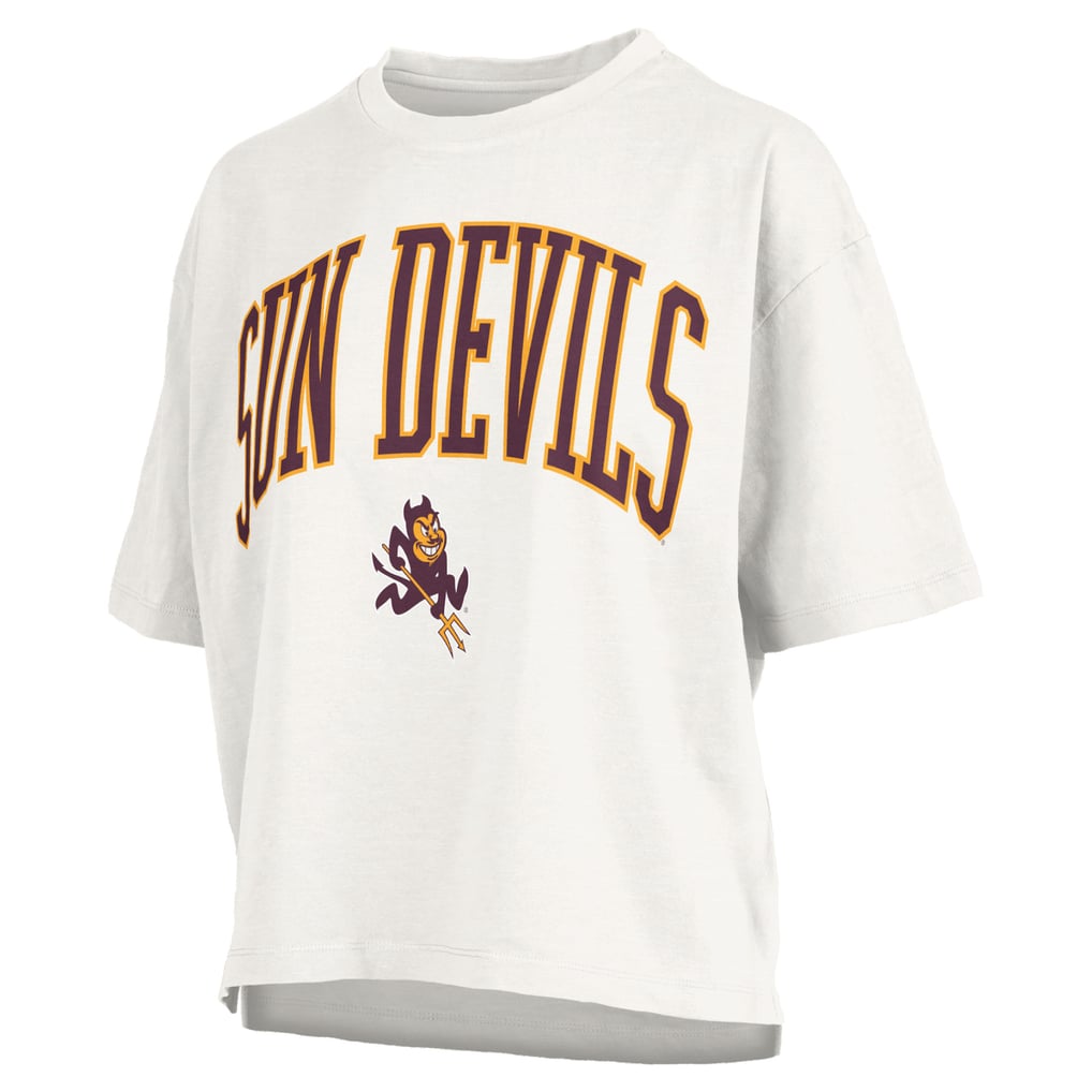  Arizona State Sun Devils Pressbox Women's Nelson T-Shirt - White