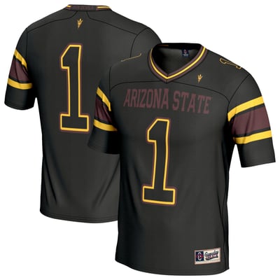  #1 Arizona State Sun Devils GameDay Greats Youth Lightweight Collegiate Football Fashion Jersey - Black