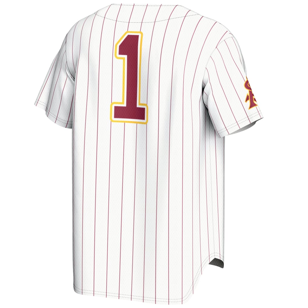 #1 Arizona State Sun Devils GameDay Greats Youth Lightweight Baseball Jersey - White