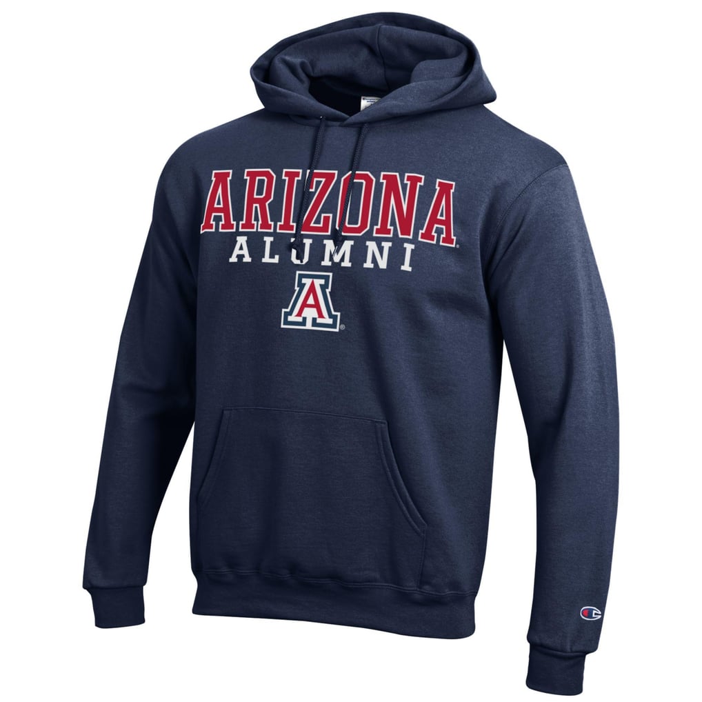  Arizona Wildcats Champion Alumni Logo Stack Pullover Hoodie - Navy