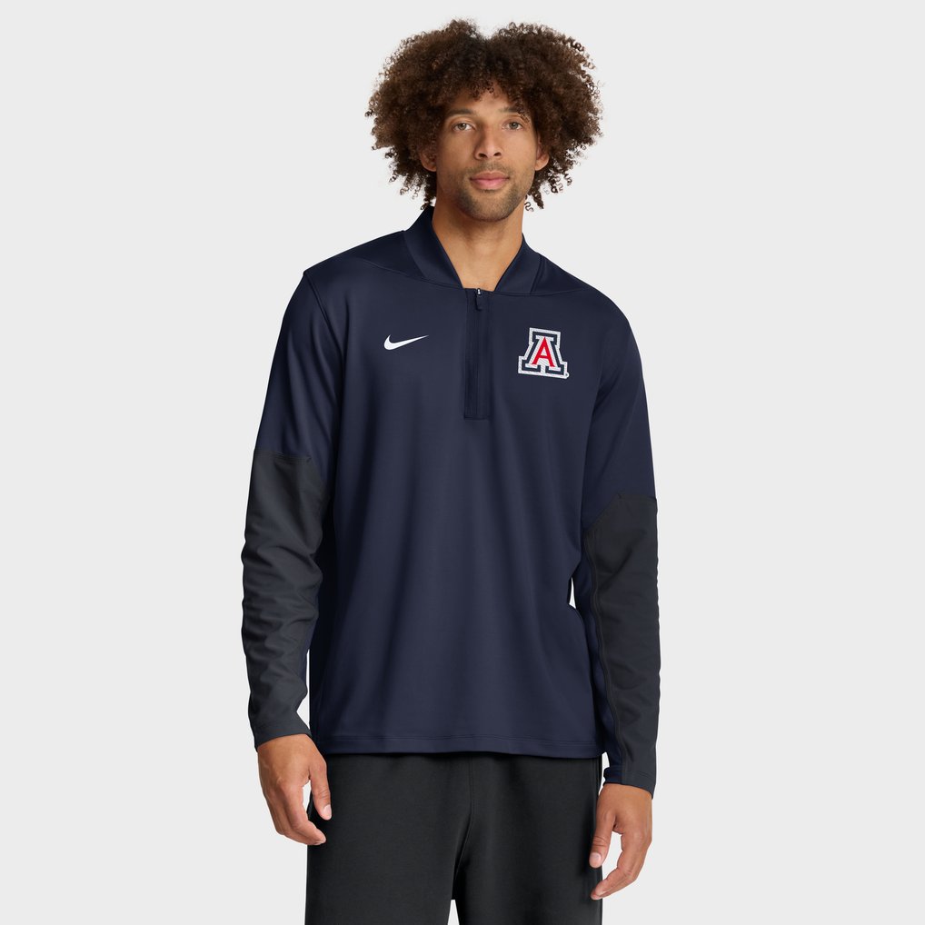 Arizona Wildcats Nike One Goal Performance Half-Zip Pullover - Navy
