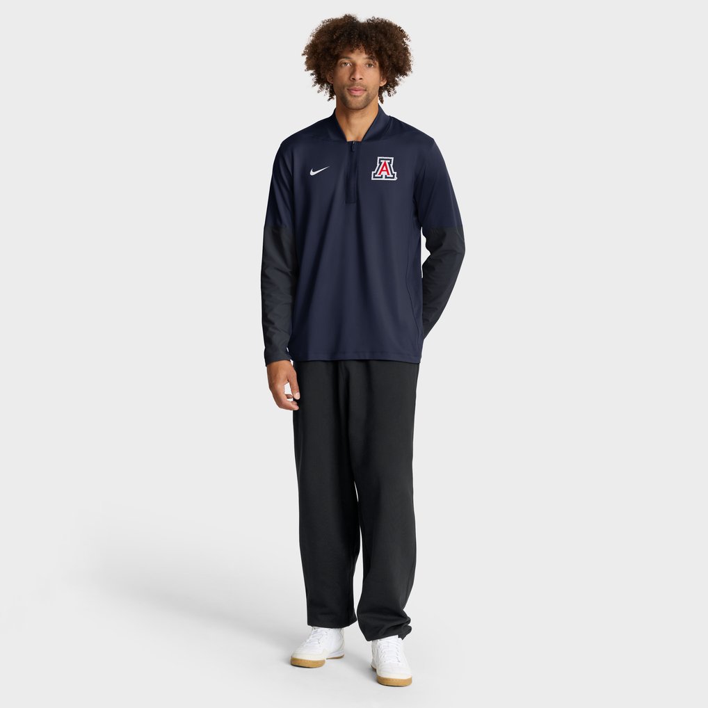 Arizona Wildcats Nike One Goal Performance Half-Zip Pullover - Navy
