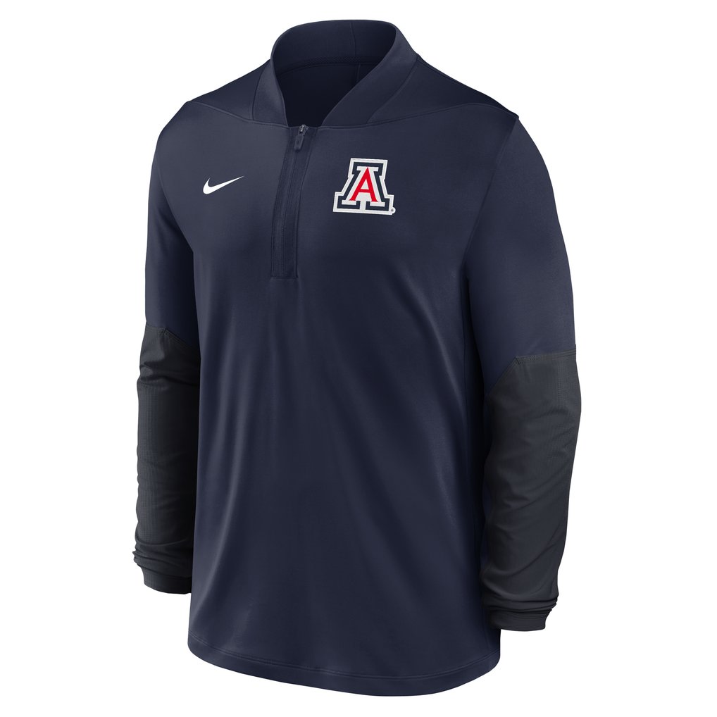 Arizona Wildcats Nike One Goal Performance Half-Zip Pullover - Navy