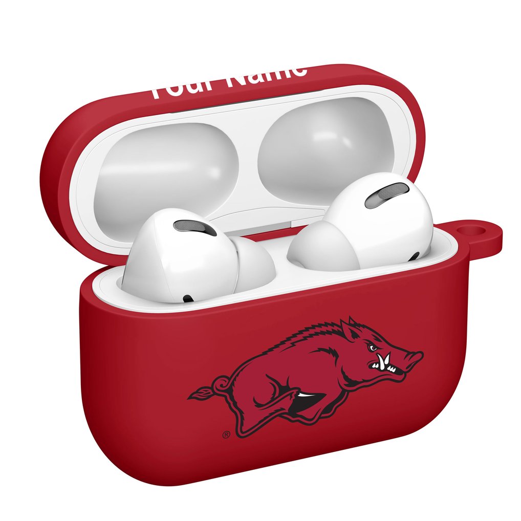 Arkansas Razorbacks Affinity Bands Personalized AirPods Pro Case Cover