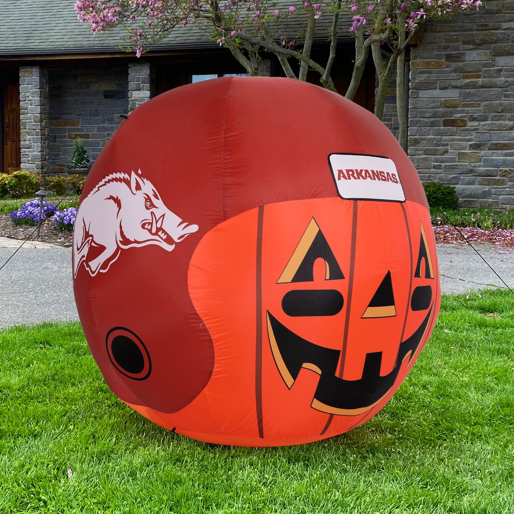 Arkansas Razorbacks Jack-O-Helmet Inflatable