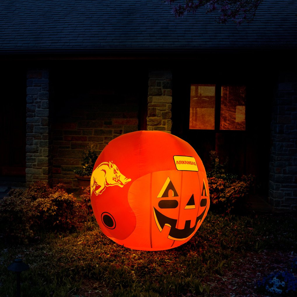 Arkansas Razorbacks Jack-O-Helmet Inflatable