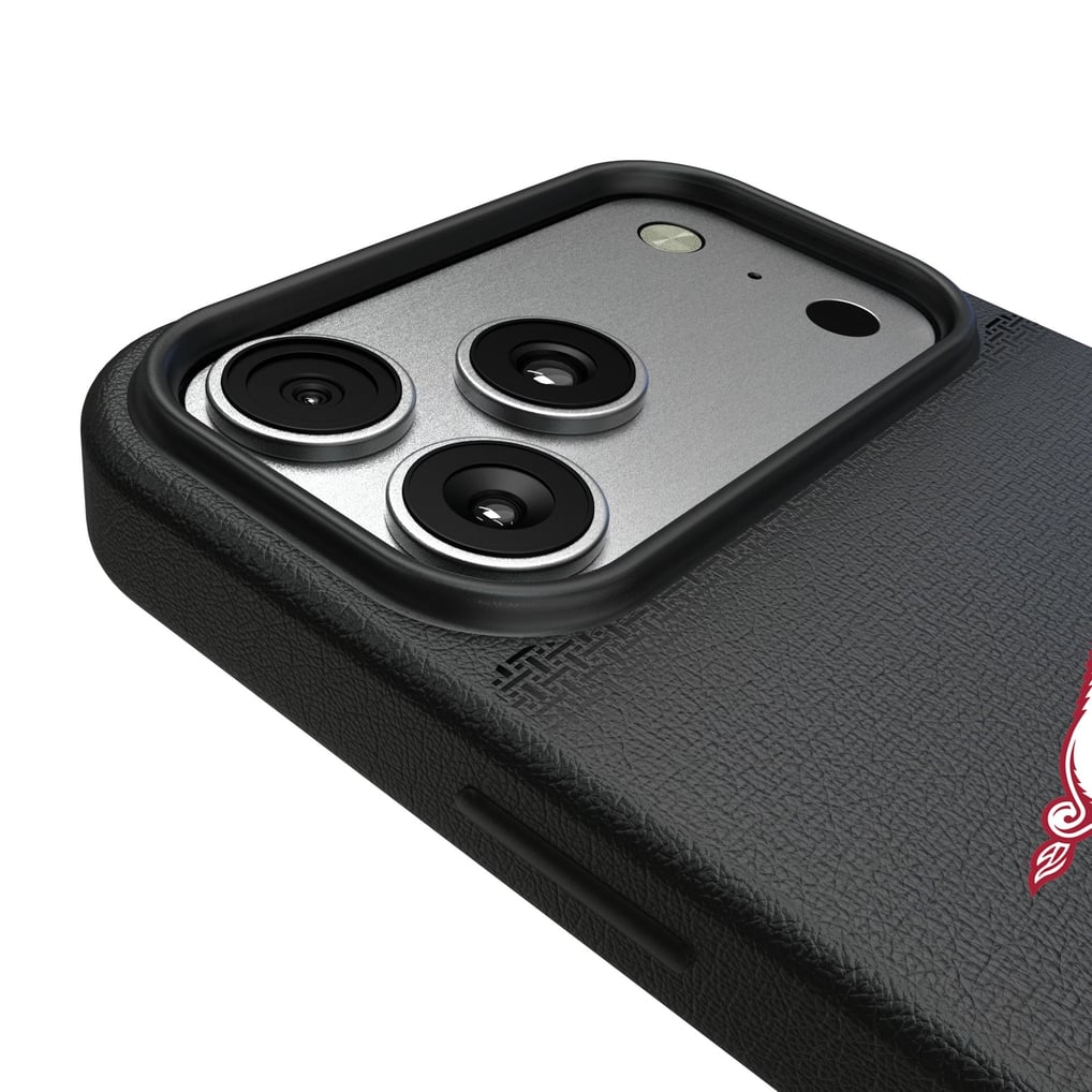 Arkansas Razorbacks Linen Logo iPhone Magnetic Bump Case