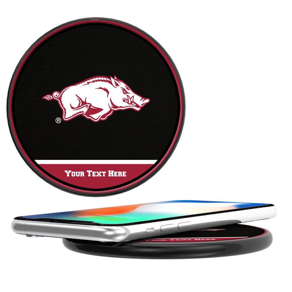  Arkansas Razorbacks Keyscaper 15 Watt Wireless Induction Charger