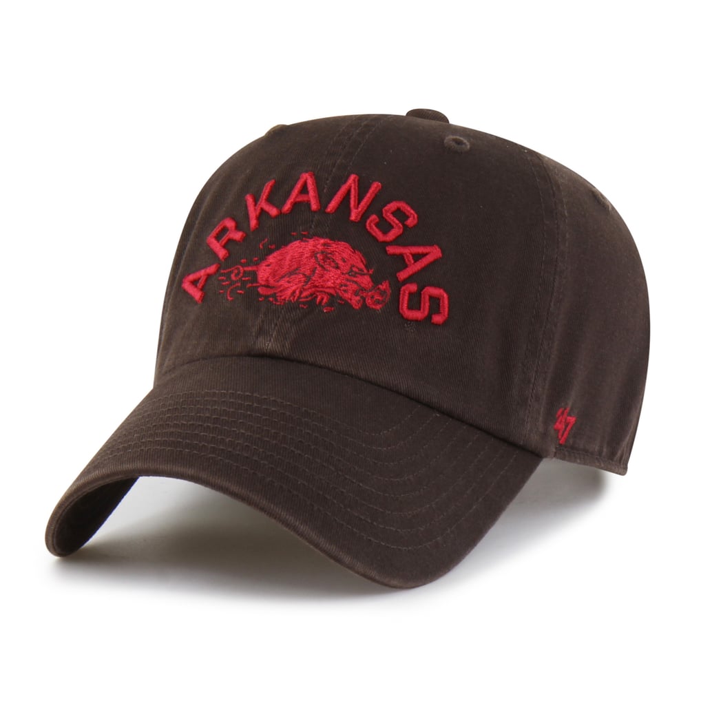  Arkansas Razorbacks '47 Vault Clean Up Adjustable Hat - Brown