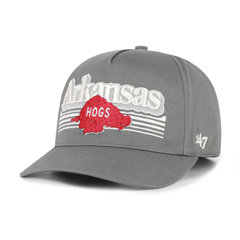 Arkansas Razorbacks '47 Script Fade Hitch Adjustable Hat - Gray