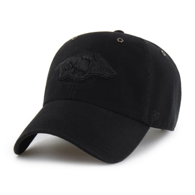 Arkansas Razorbacks Carhartt x '47 Clean Up Adjustable Hat - Black