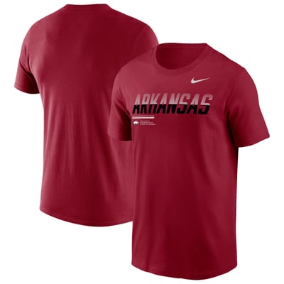 Arkansas Razorbacks Nike 2026 Sideline Wordmark Legend Dri-FIT T-Shirt - Cardinal