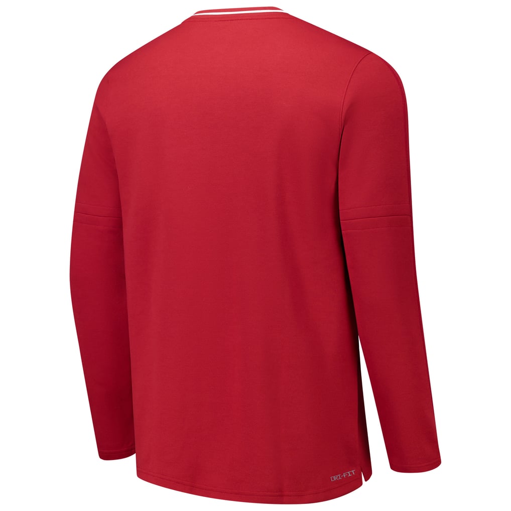 Arkansas Razorbacks Nike Coaches Quarter-Zip Jacket - Cardinal