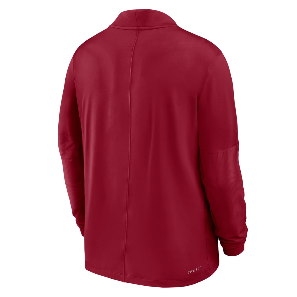  Arkansas Razorbacks Nike Dri-FIT Half-Zip Pullover - Cardinal