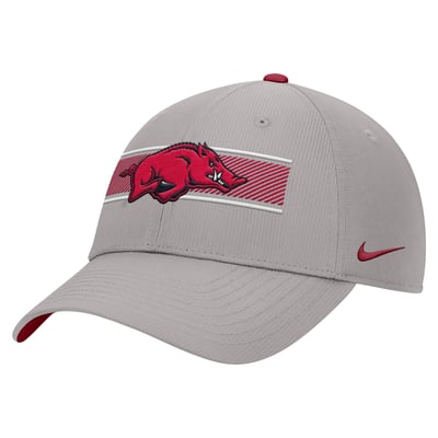 Arkansas Razorbacks Nike Ripstop Dri-FIT Adjustable Hat - Gray