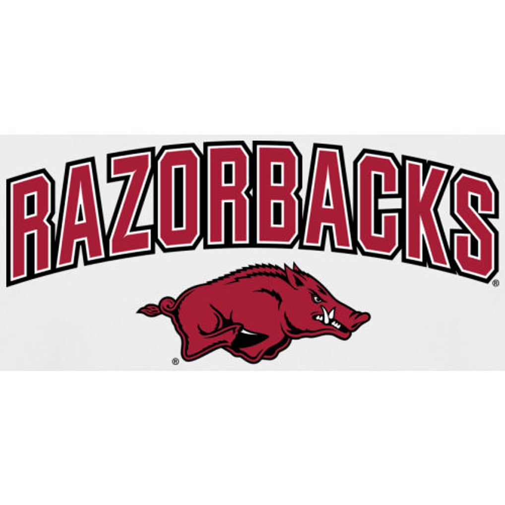 Arkansas Razorbacks Proud Mascot TShirt White