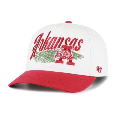 Arkansas Razorbacks '47 Unisex Saturday Capsule Enfield Hitch Adjustable Hat - Natural