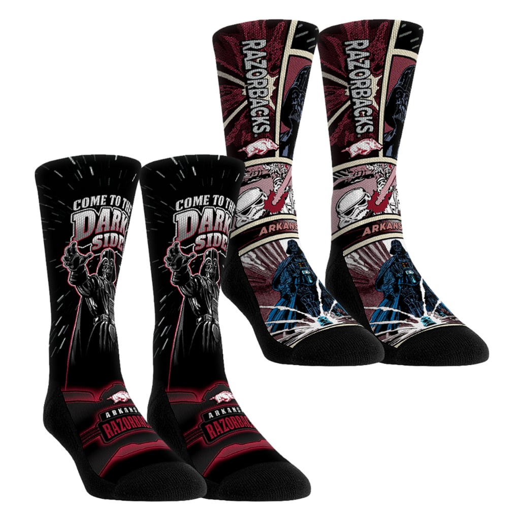 Arkansas Razorbacks Rock Em Socks Unisex Star Wars Empire Two-Pack Crew Socks Set